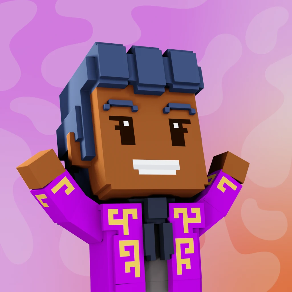 Pirate #5865 voxel render