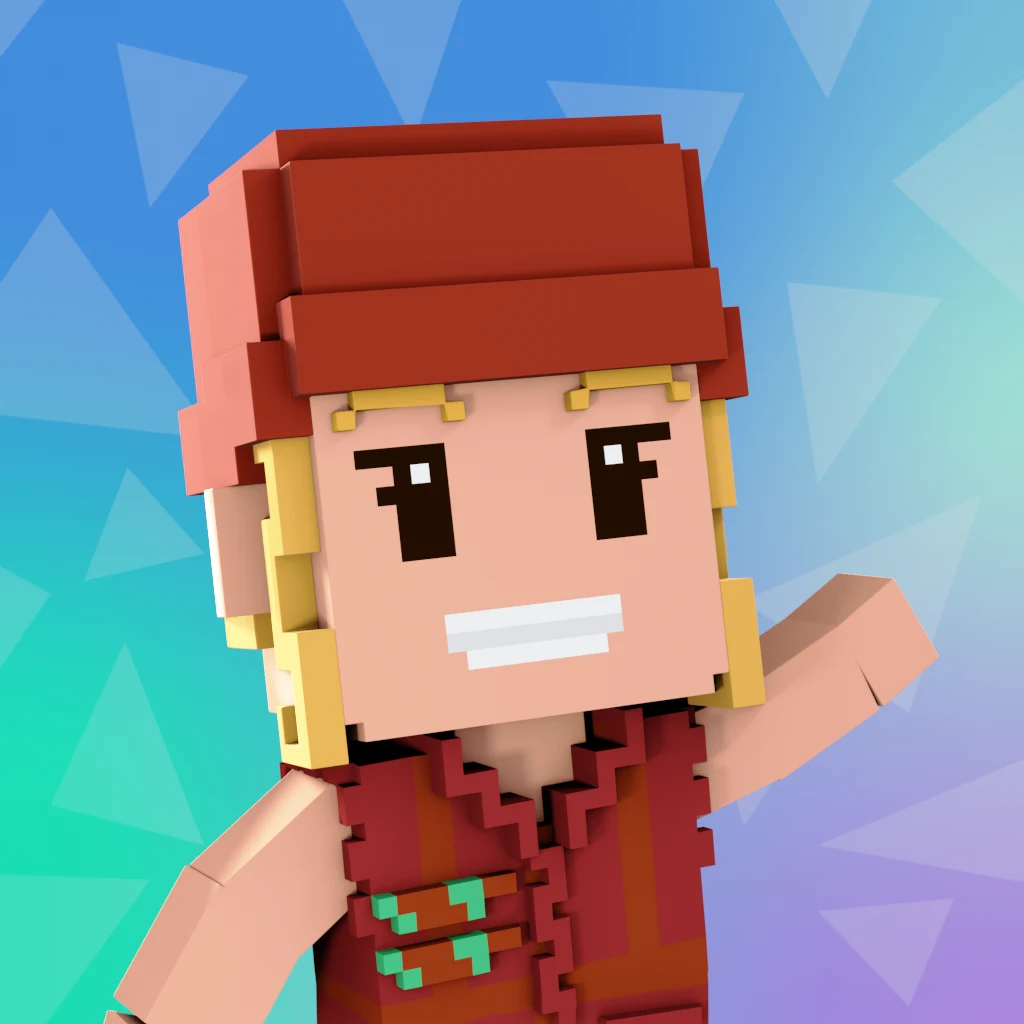 Pirate #5867 voxel render