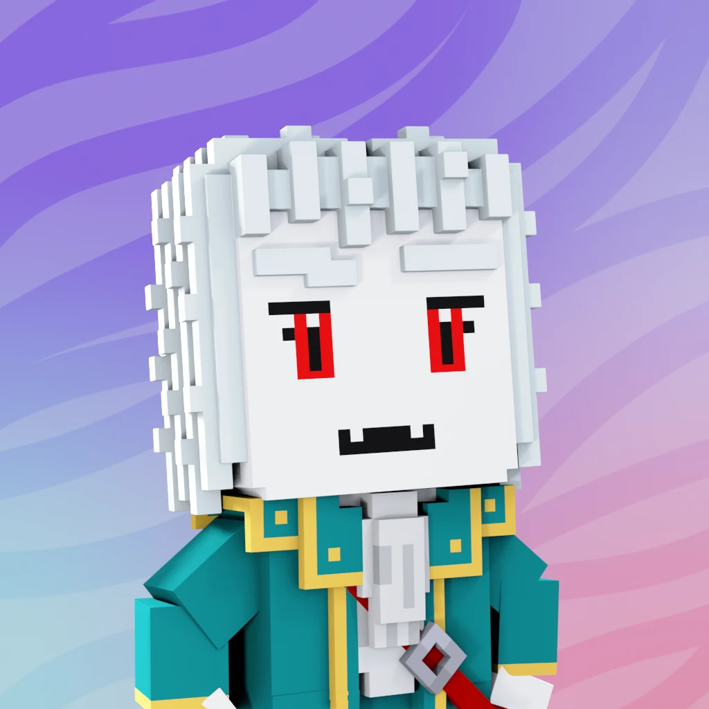Pirate #5873 voxel render