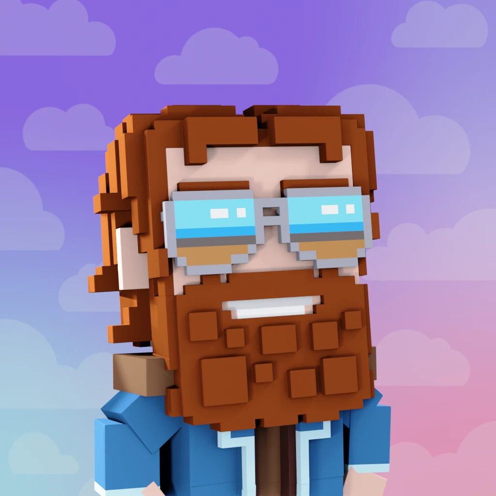 Pirate #5875 voxel render