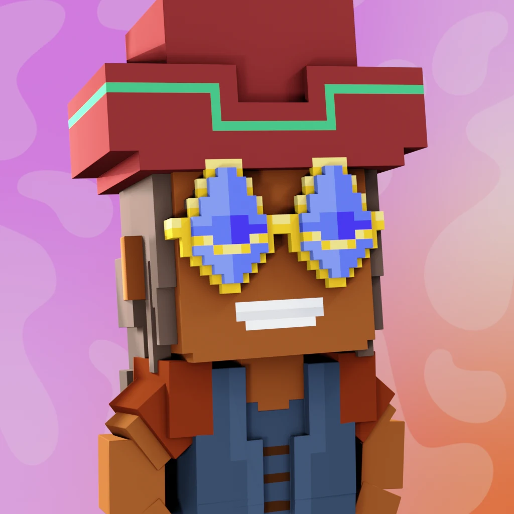 Pirate #59 voxel render