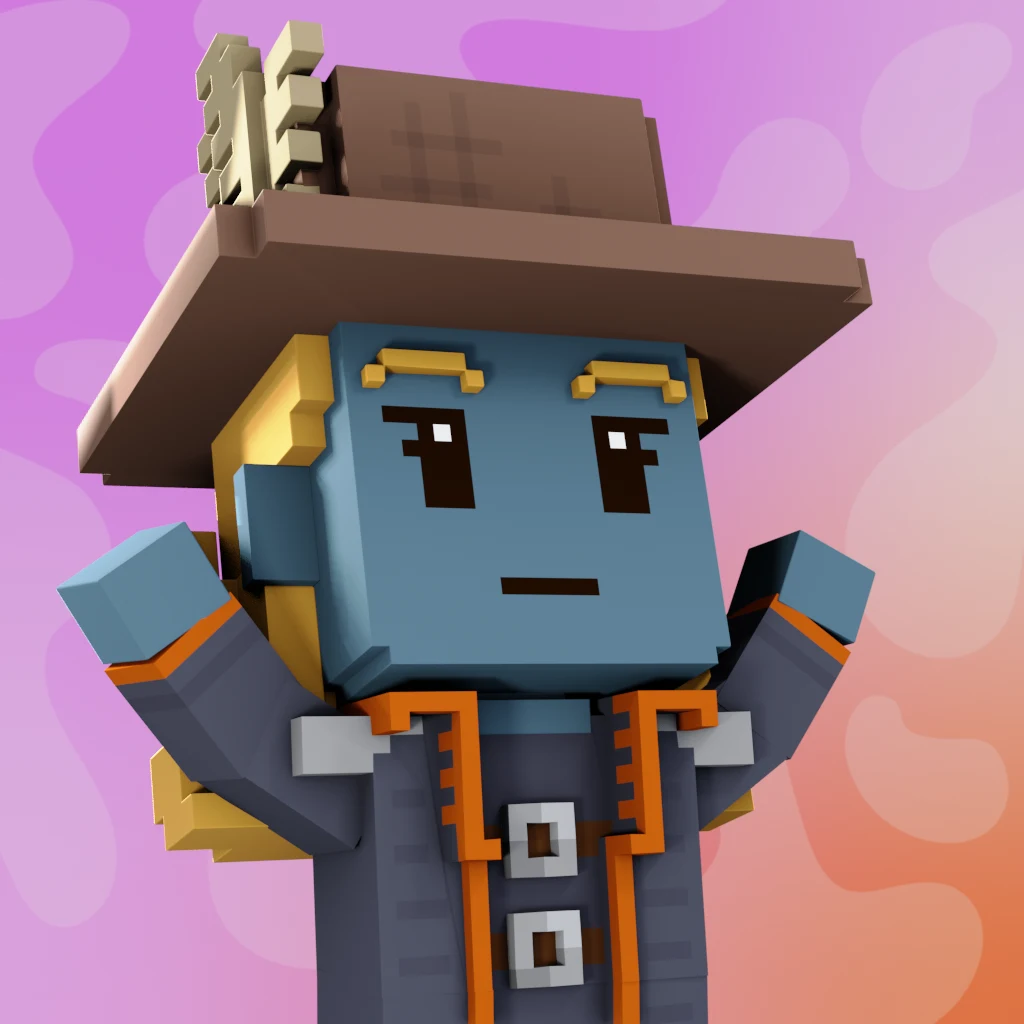Pirate #5902 voxel render