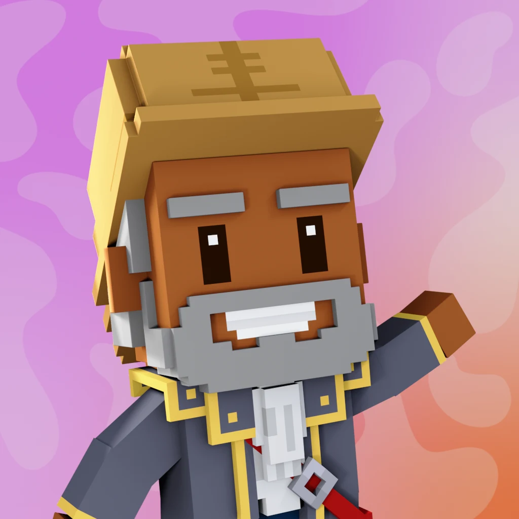 Pirate #5903 voxel render