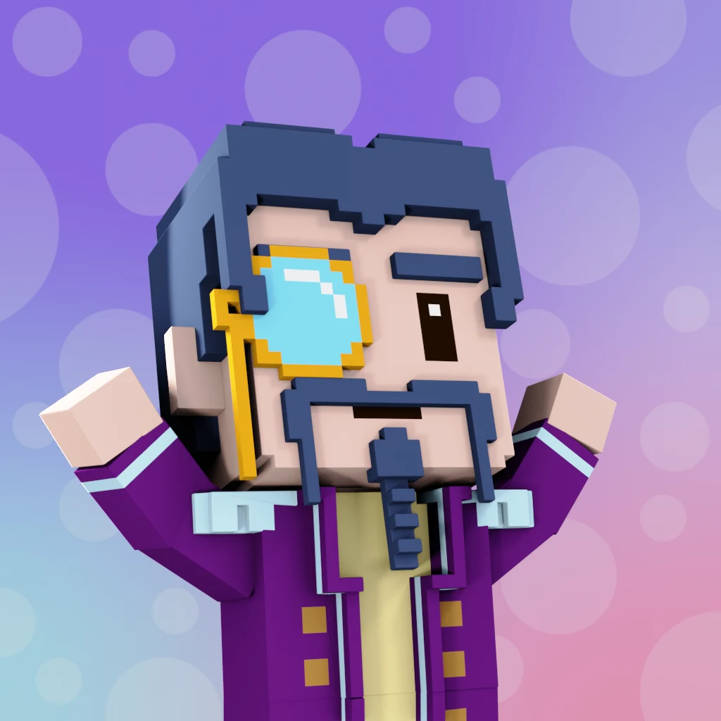 Pirate #5906 voxel render