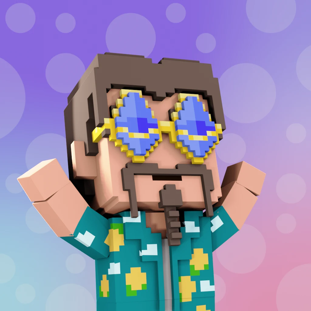 Pirate #5913 voxel render