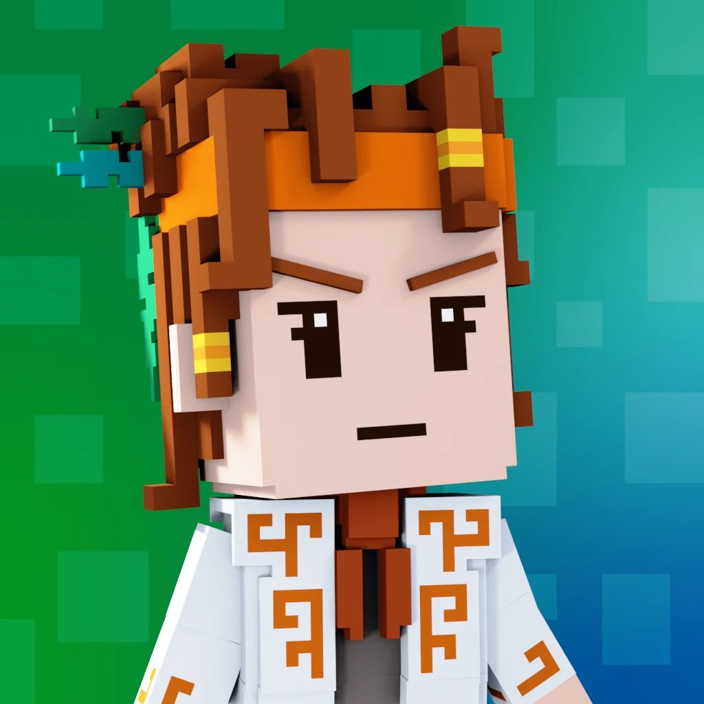 Pirate #5920 voxel render