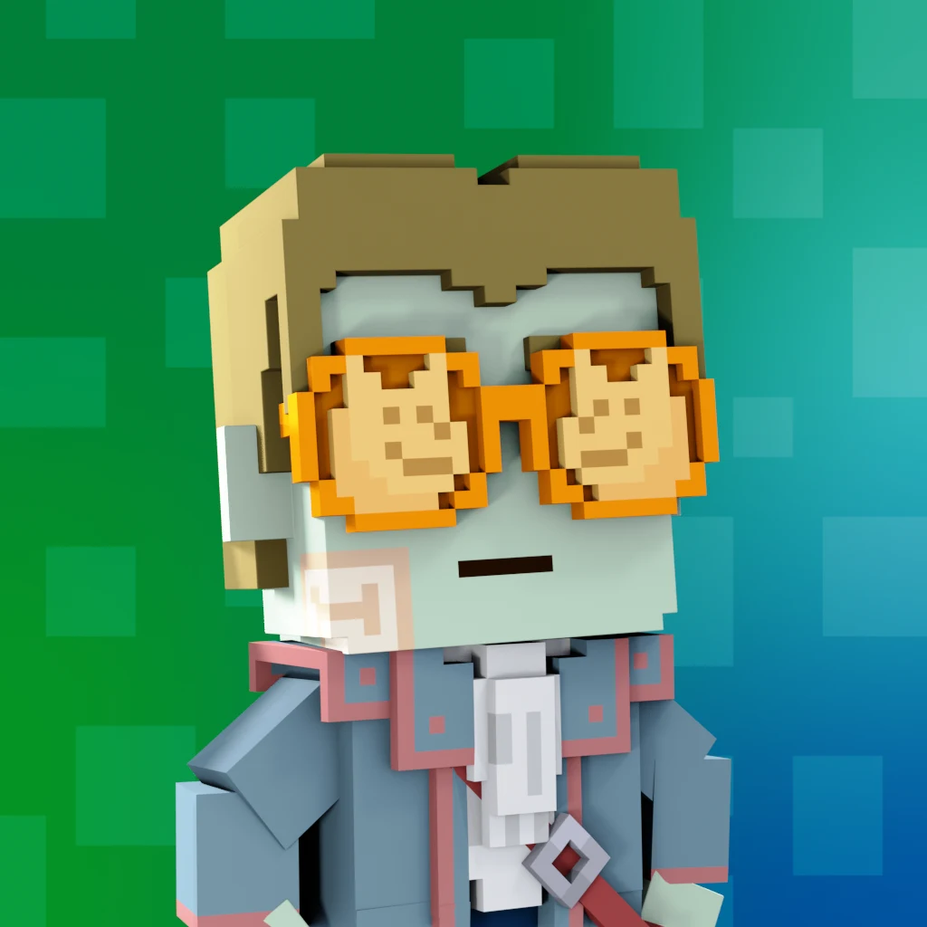 Pirate #5923 voxel render