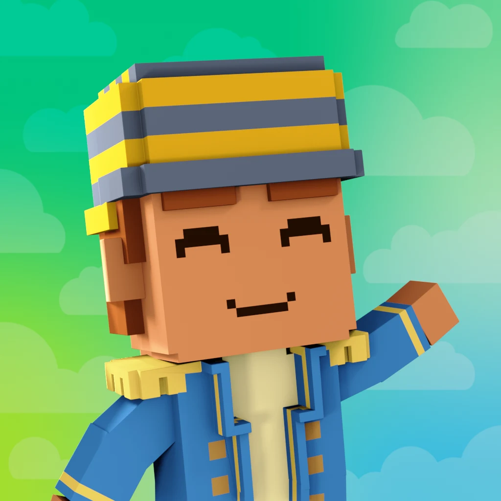 Pirate #5925 voxel render