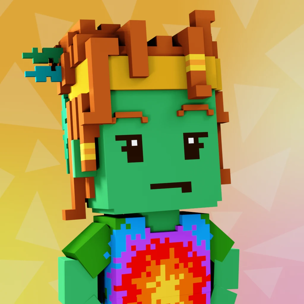 Pirate #5926 voxel render