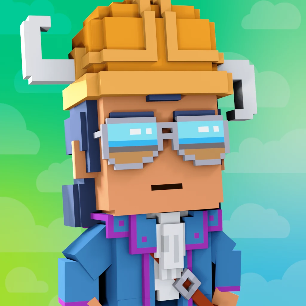 Pirate #5928 voxel render