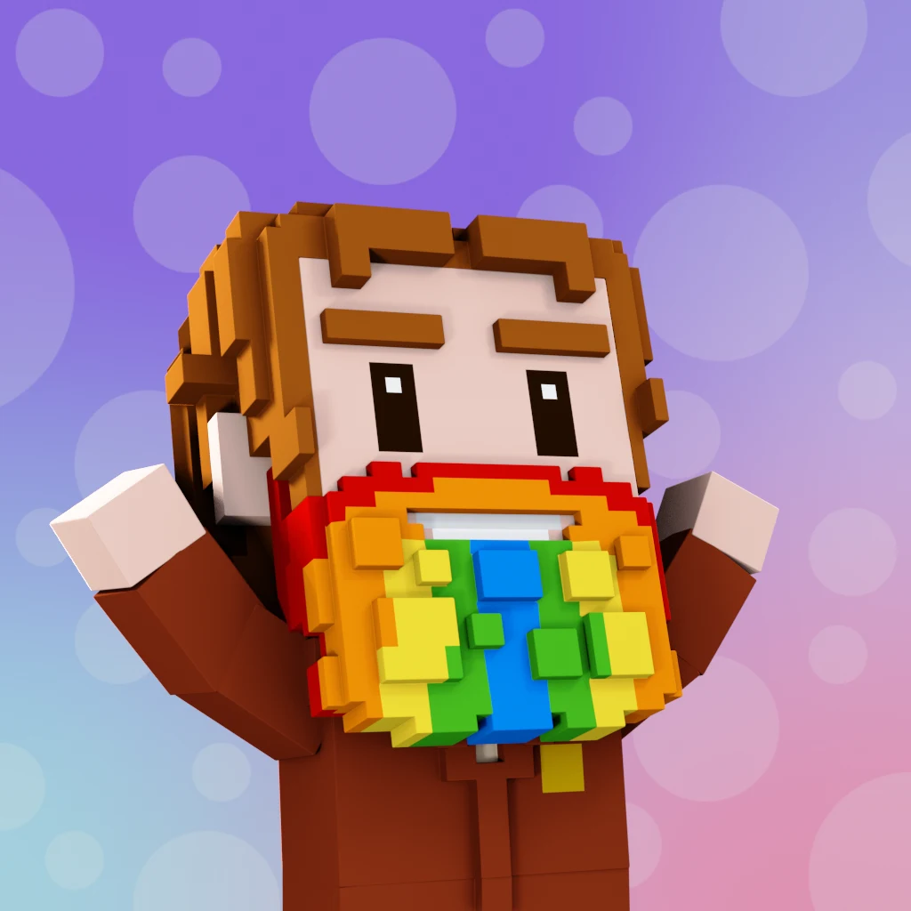 Pirate #5932 voxel render