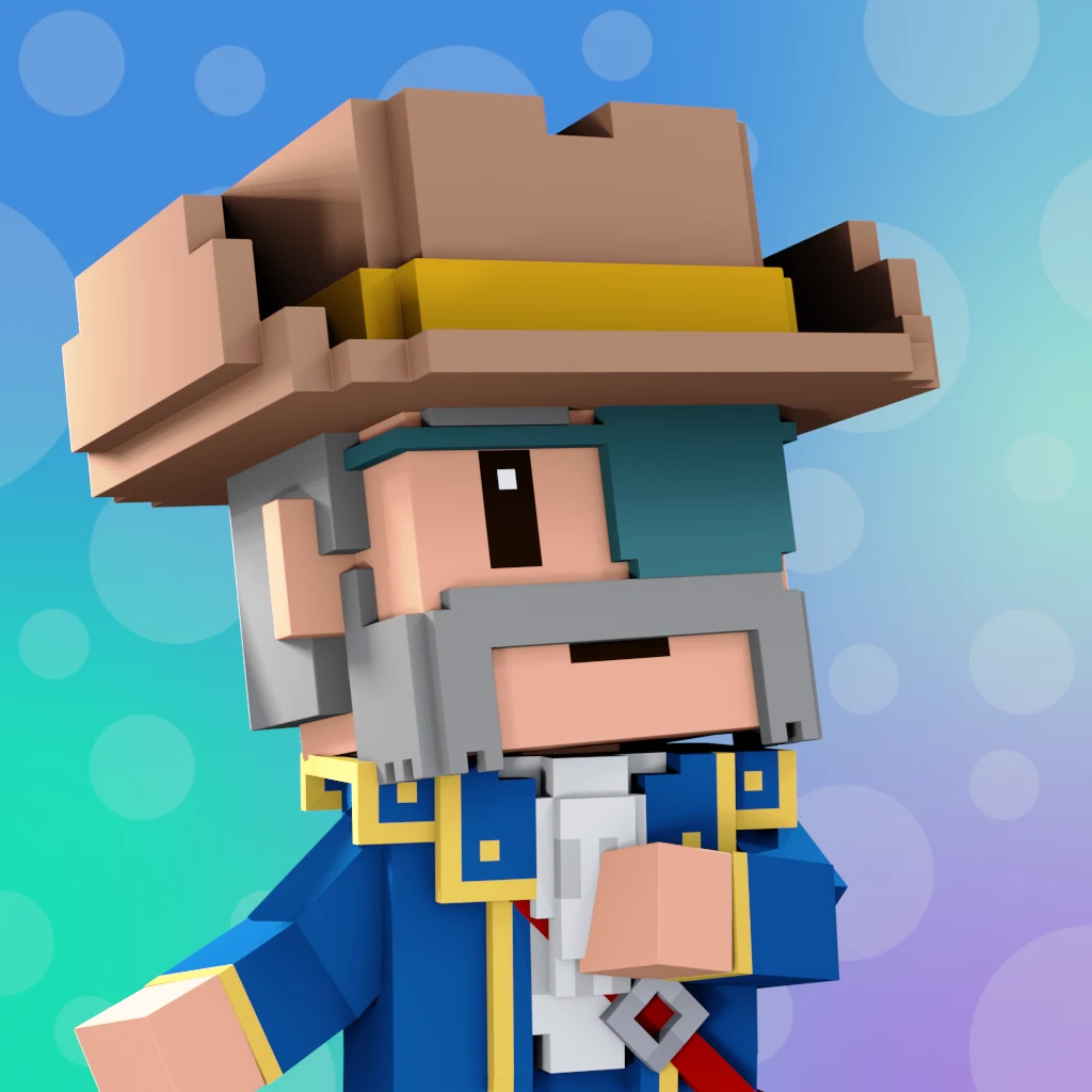 Pirate #5934 voxel render