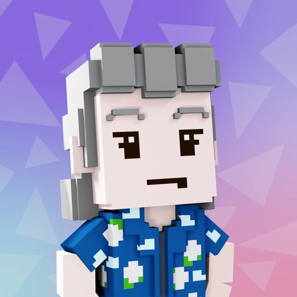 Pirate #5935 voxel render