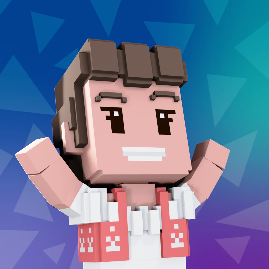 Pirate #5939 voxel render