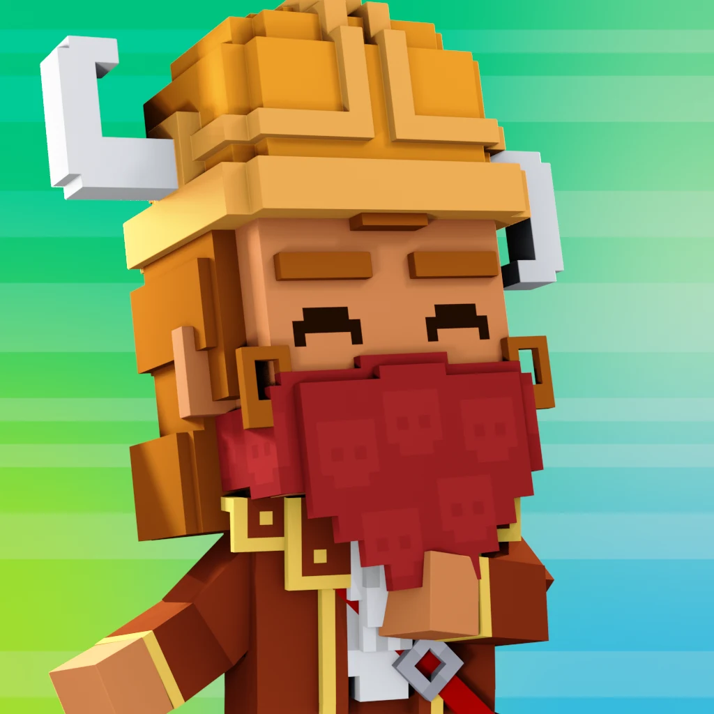 Pirate #5941 voxel render
