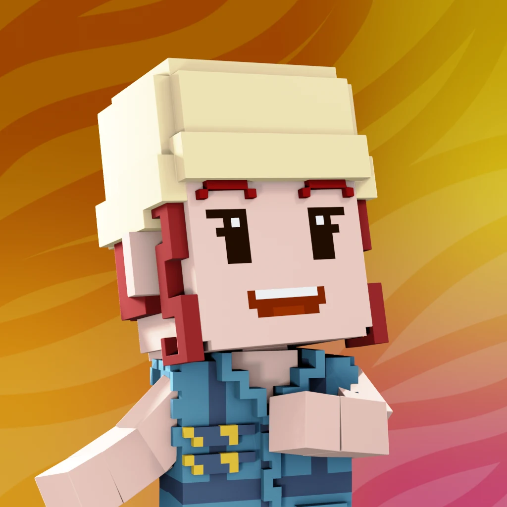 Pirate #5943 voxel render