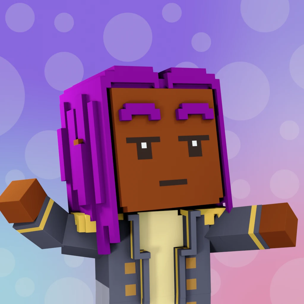 Pirate #5947 voxel render