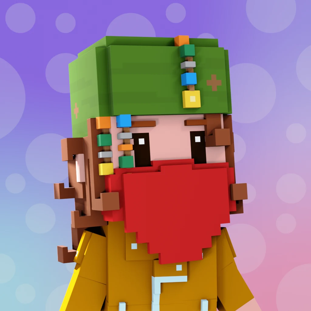 Pirate #5948 voxel render