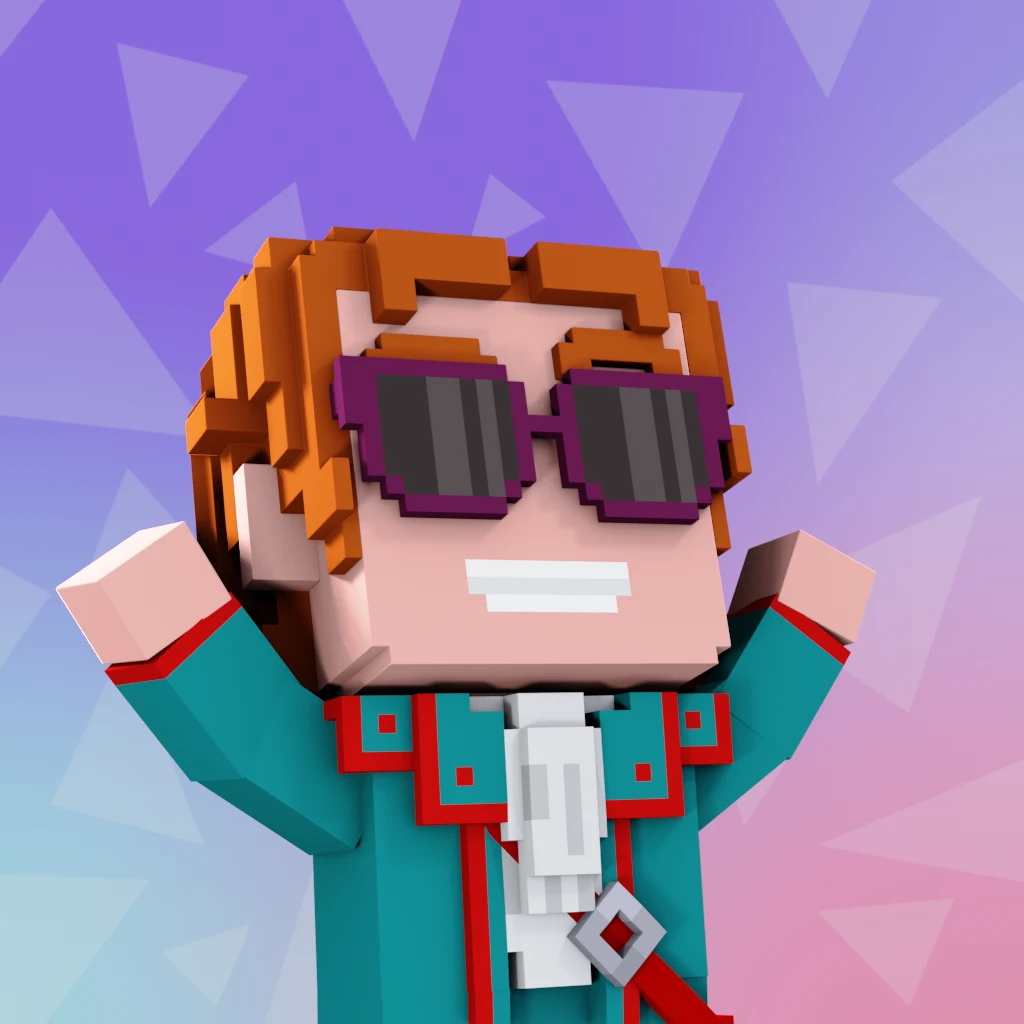 Pirate #5949 voxel render