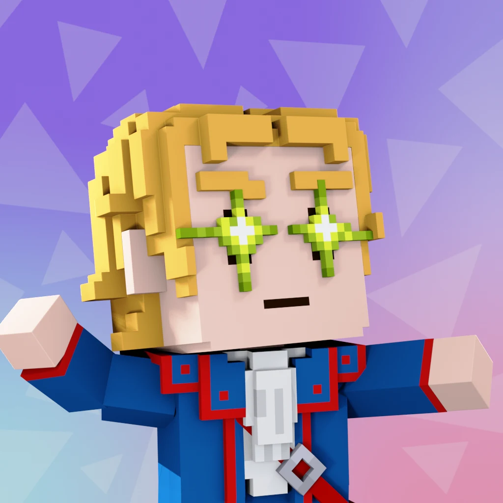 Pirate #5959 voxel render