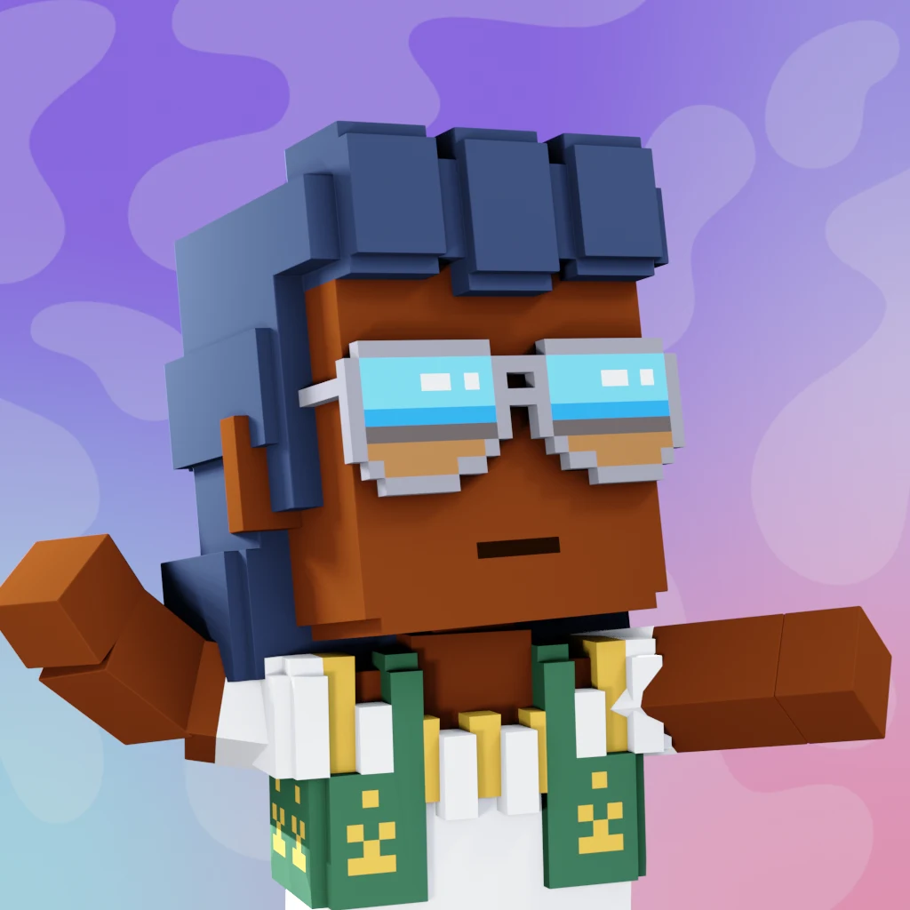 Pirate #5960 voxel render