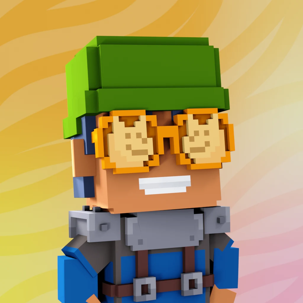 Pirate #5963 voxel render