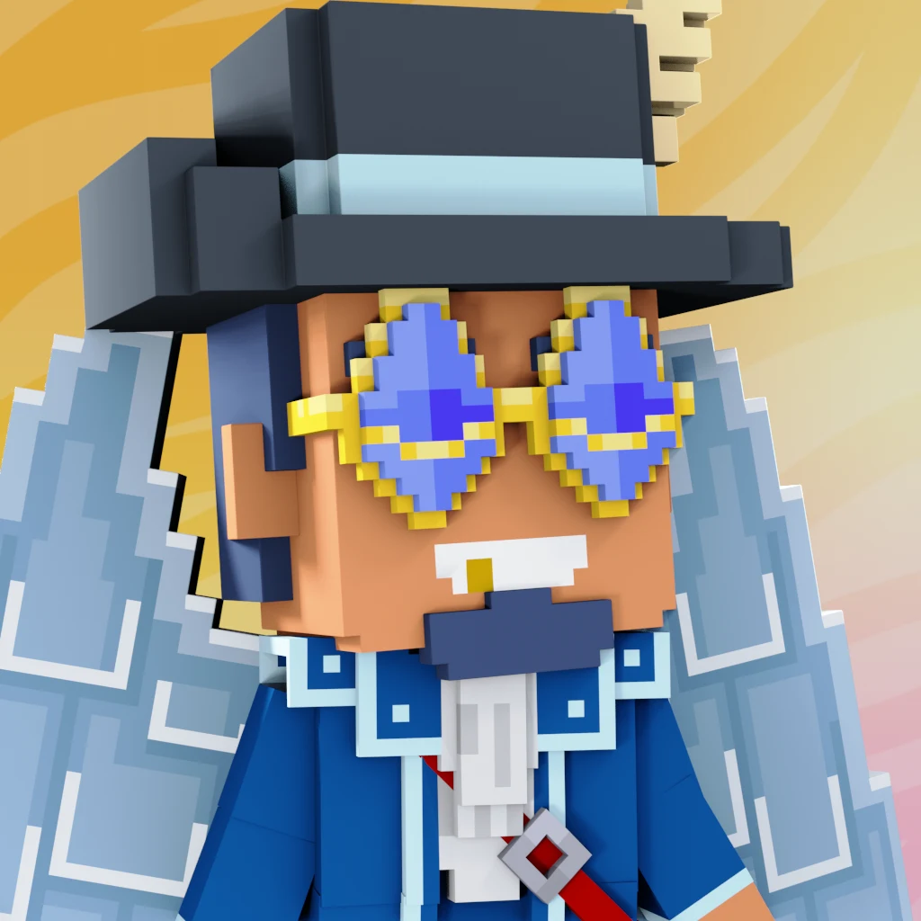 Pirate #5964 voxel render