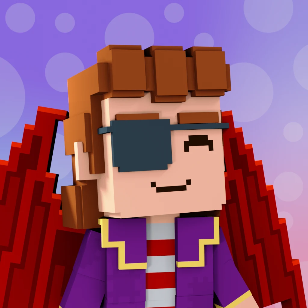 Pirate #5968 voxel render