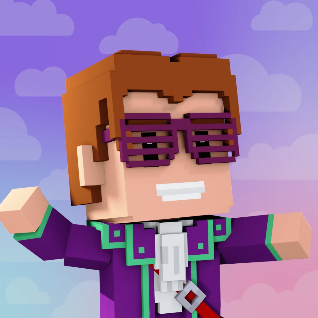 Pirate #597 voxel render