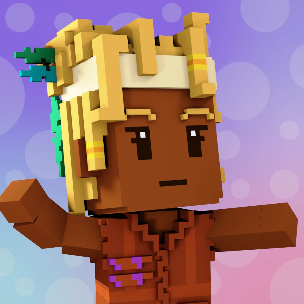 Pirate #5970 voxel render