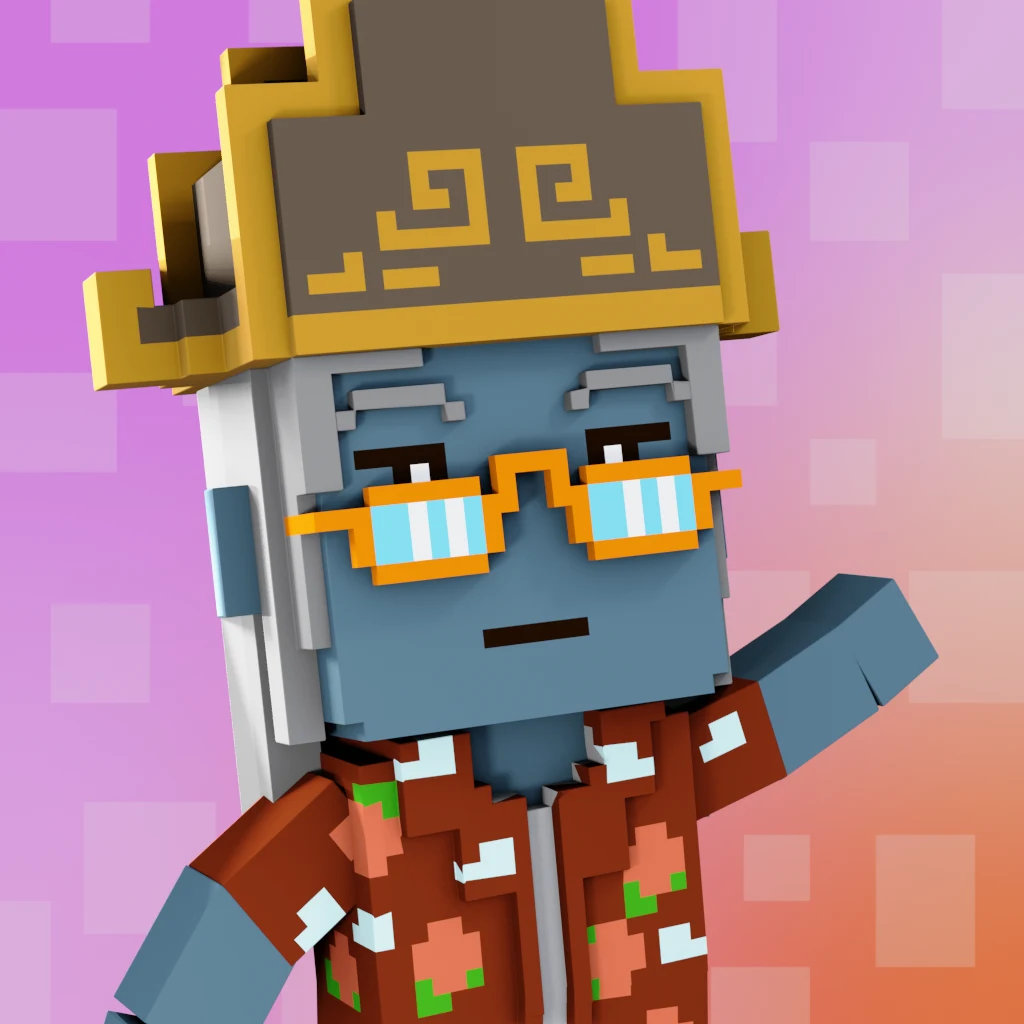 Pirate #5976 voxel render