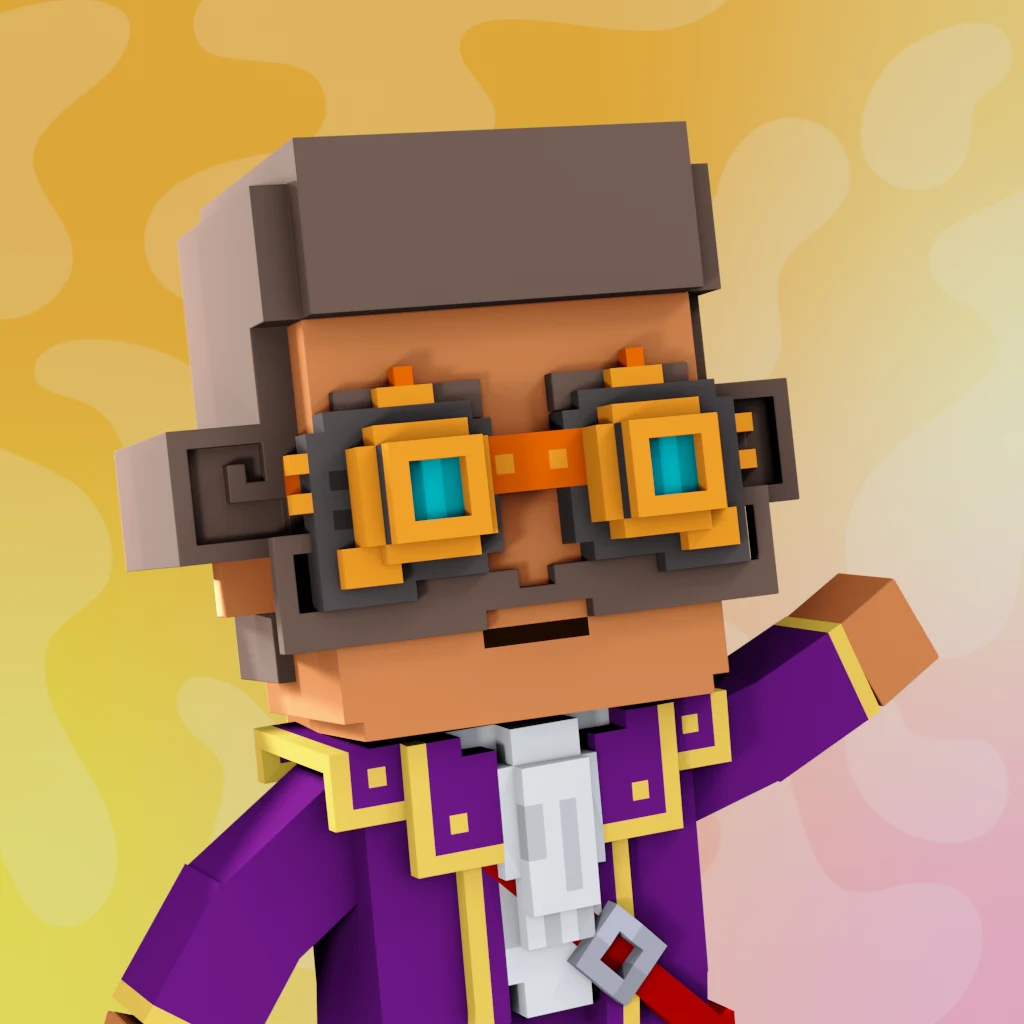 Pirate #5979 voxel render