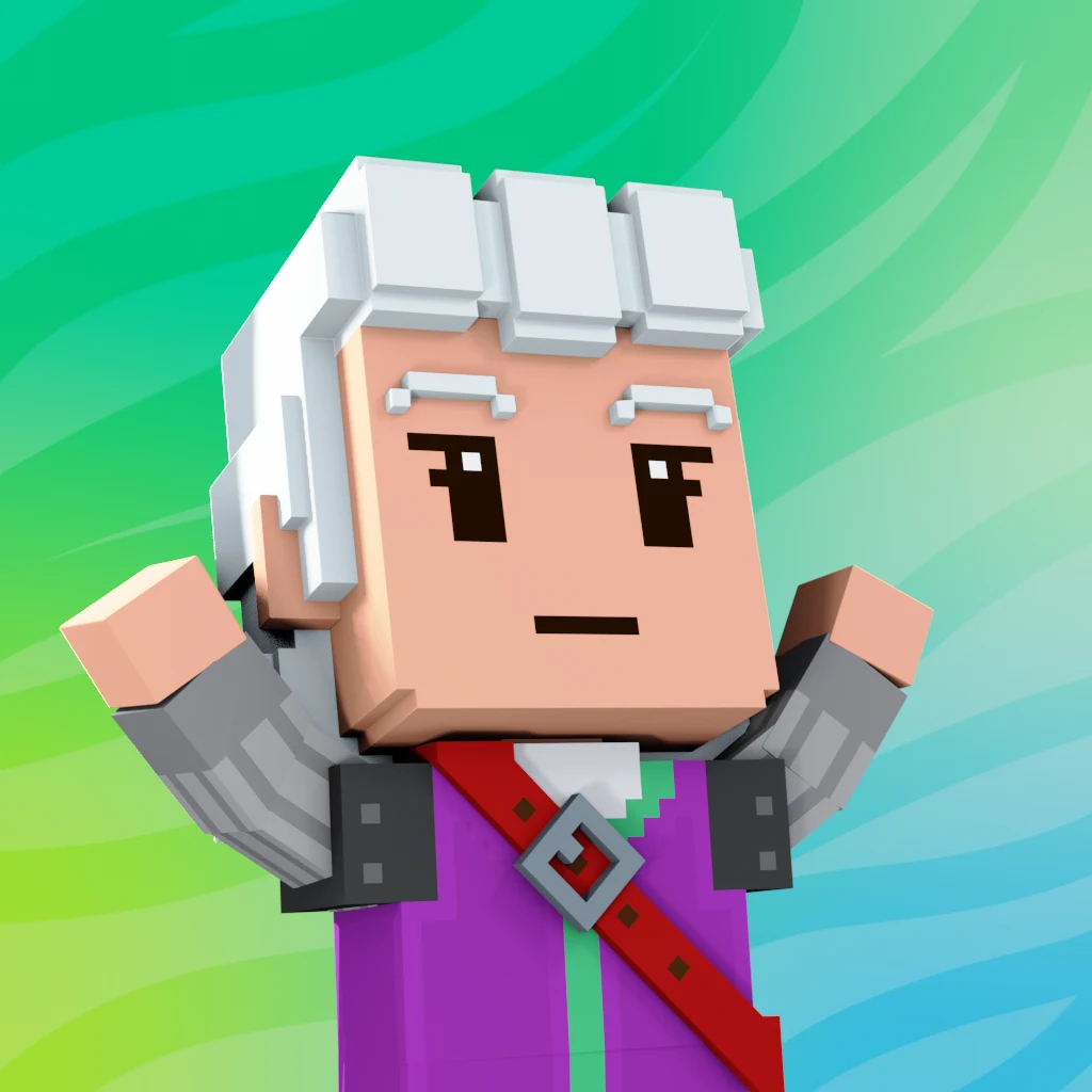 Pirate #5984 voxel render