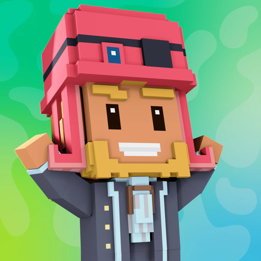 Pirate #5985 voxel render