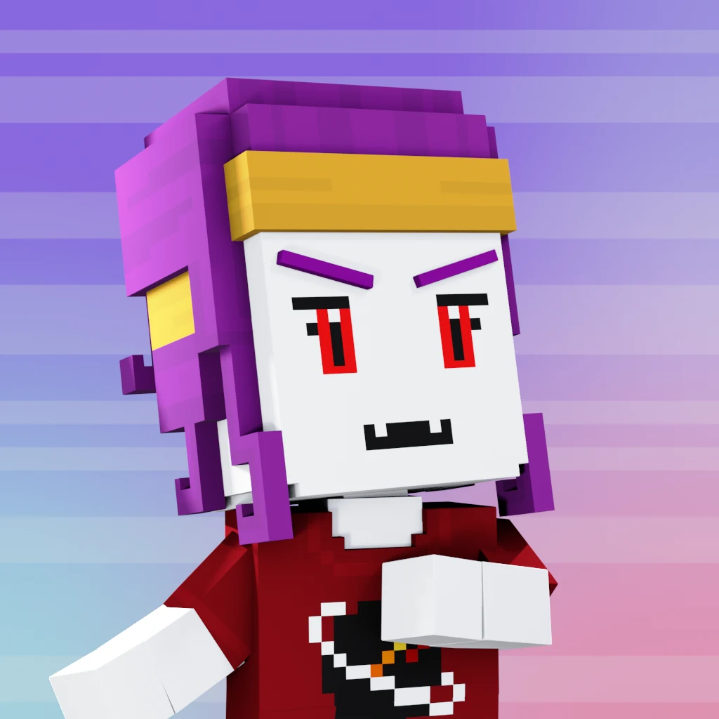 Pirate #5994 voxel render