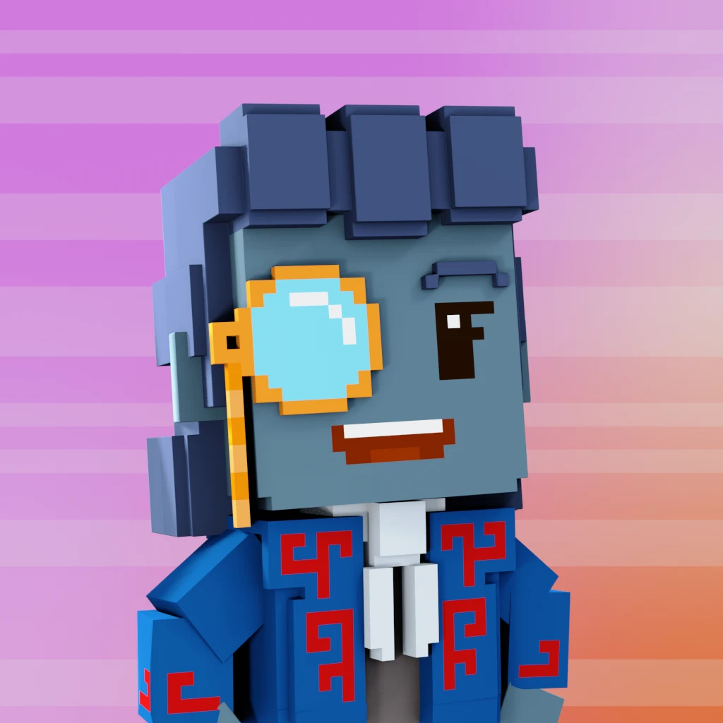Pirate #6 voxel render
