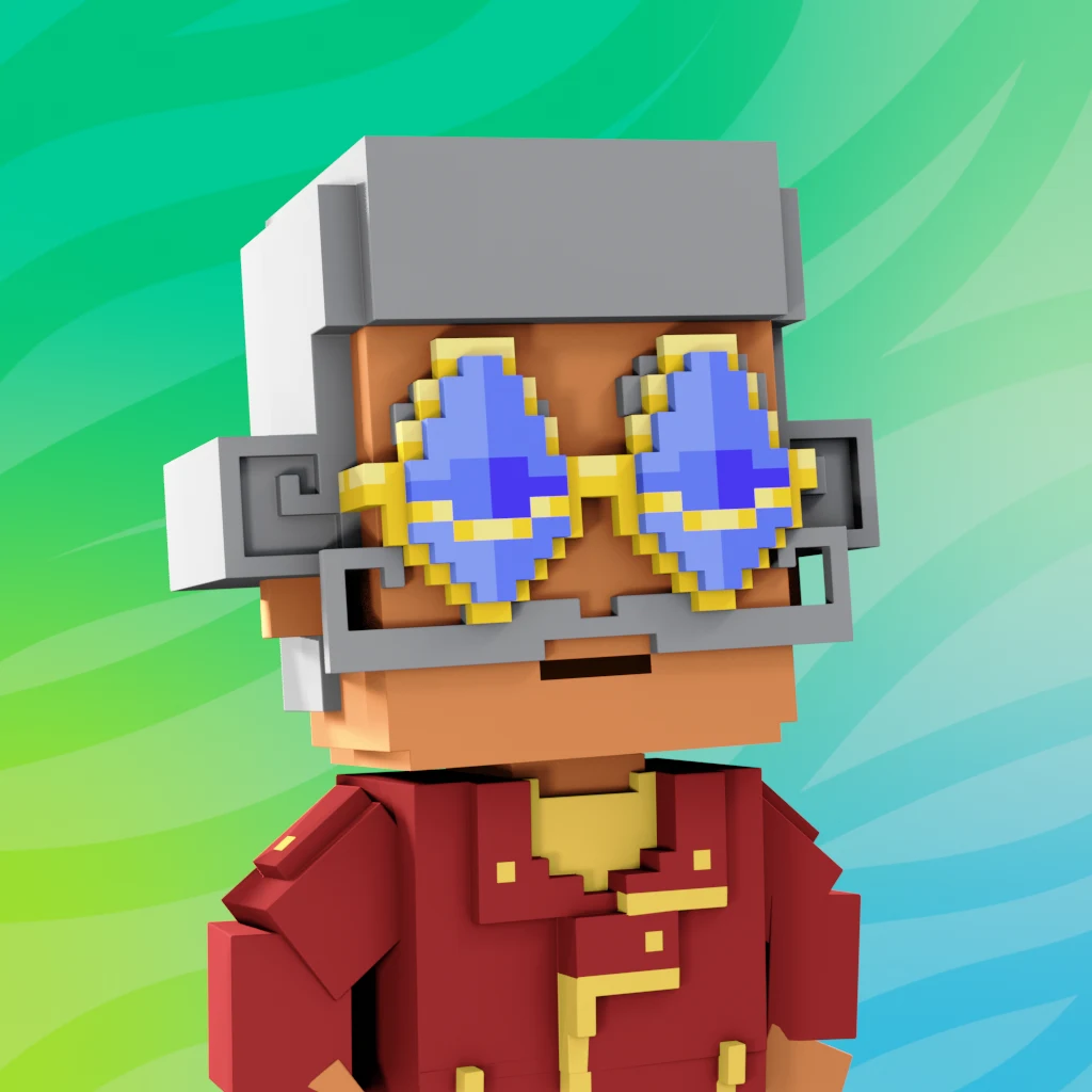 Pirate #600 voxel render