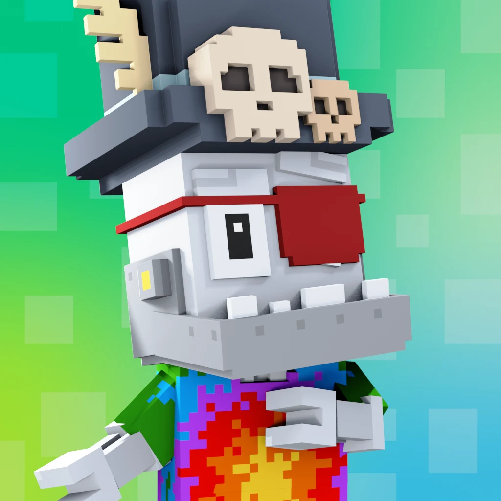 Pirate #6003 voxel render