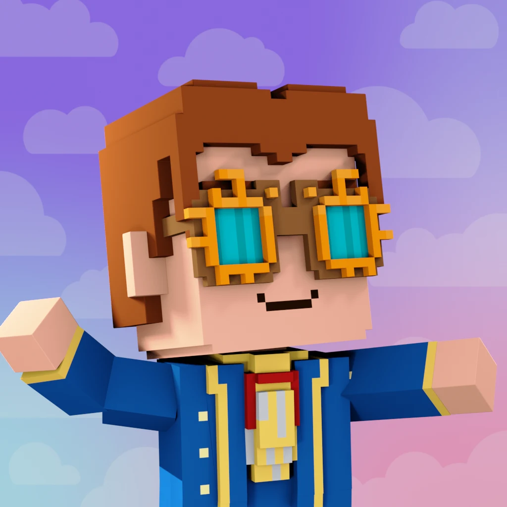 Pirate #6013 voxel render