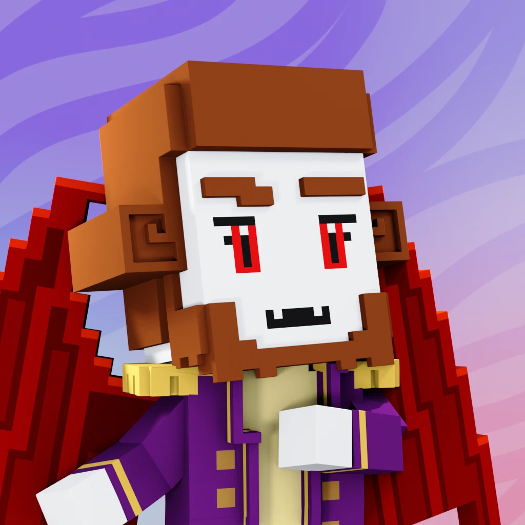 Pirate #6015 voxel render