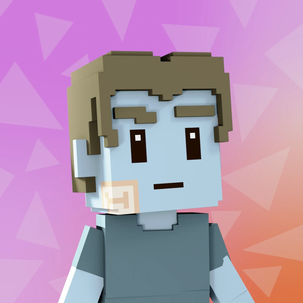 Pirate #6019 voxel render