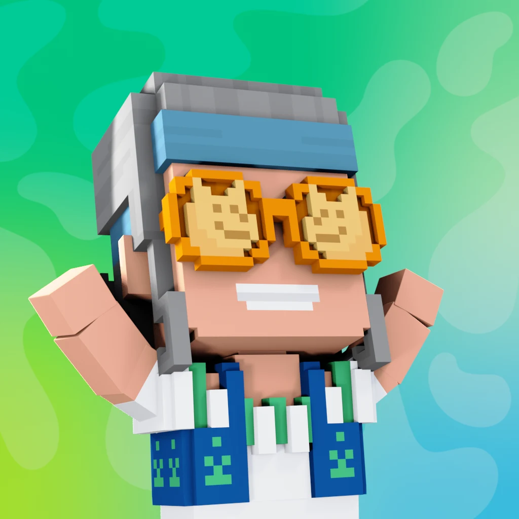 Pirate #602 voxel render