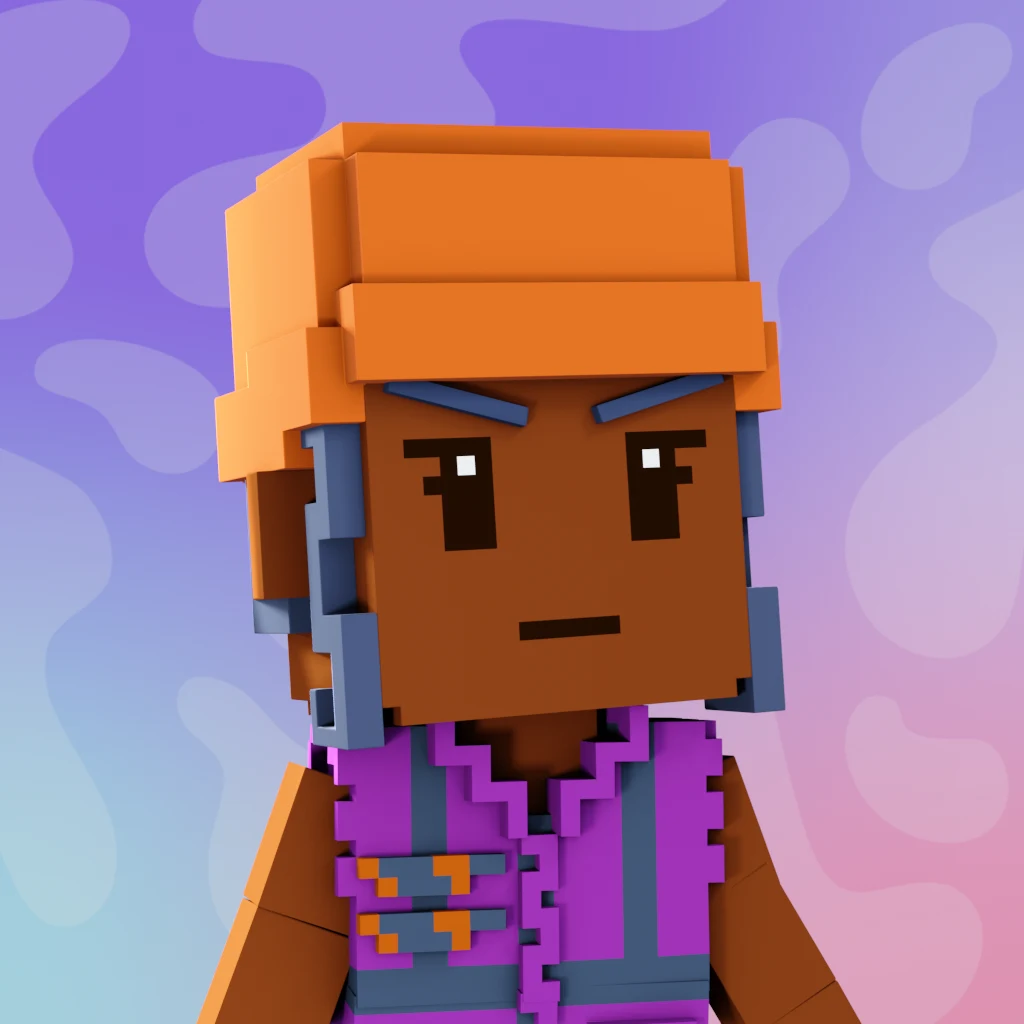 Pirate #6023 voxel render