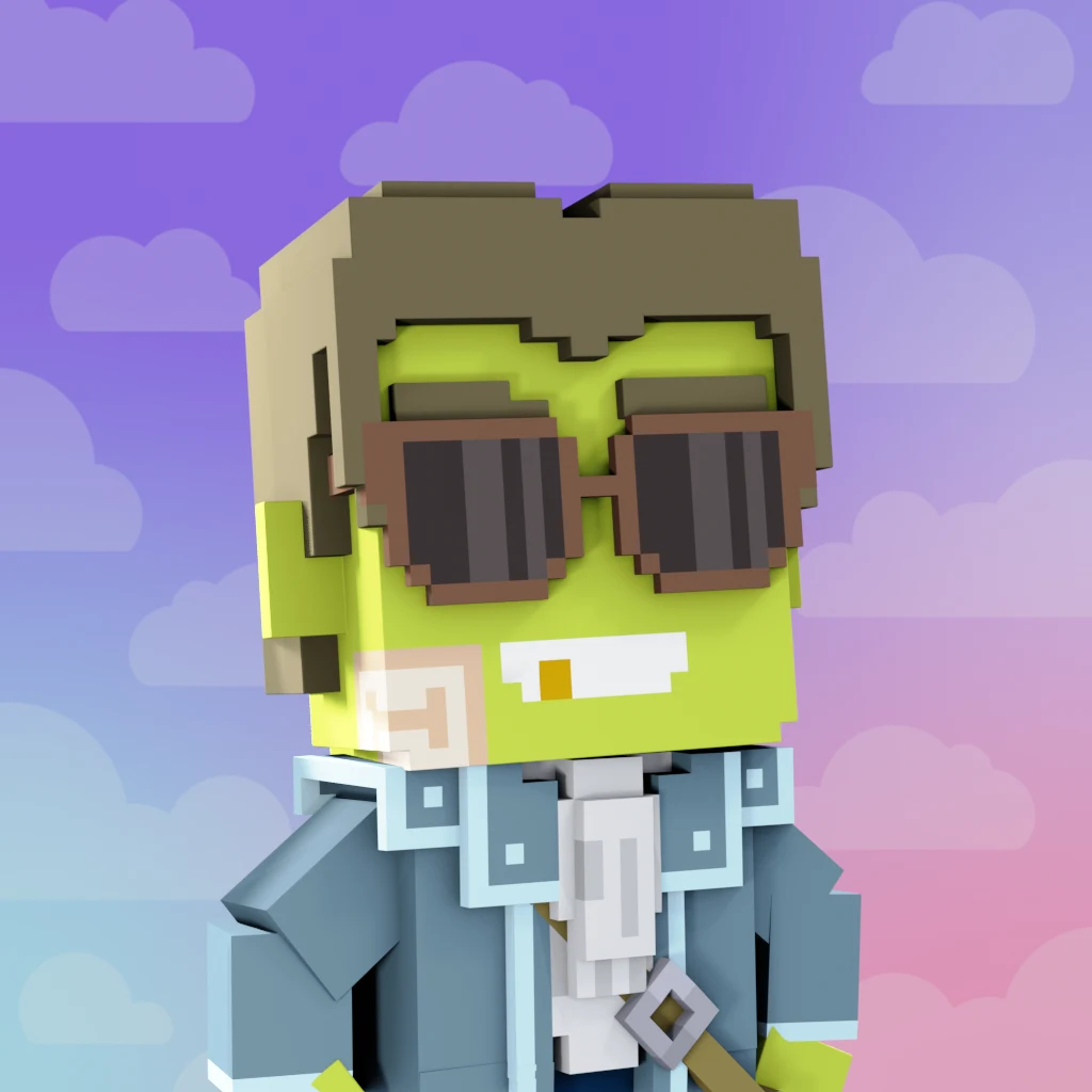 Pirate #6024 voxel render