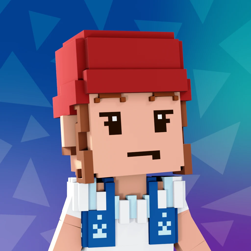 Pirate #6026 voxel render