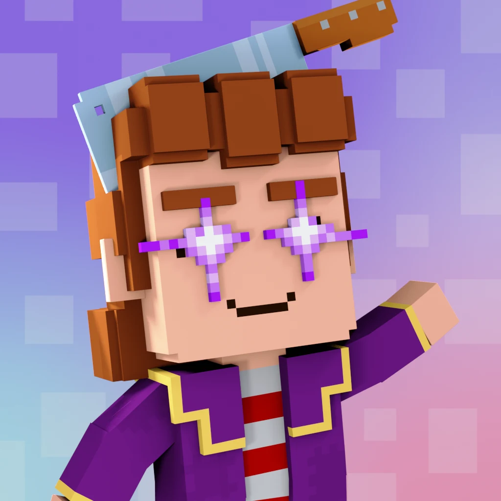 Pirate #6041 voxel render