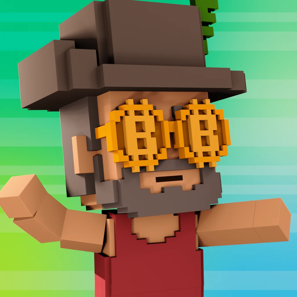 Pirate #6049 voxel render