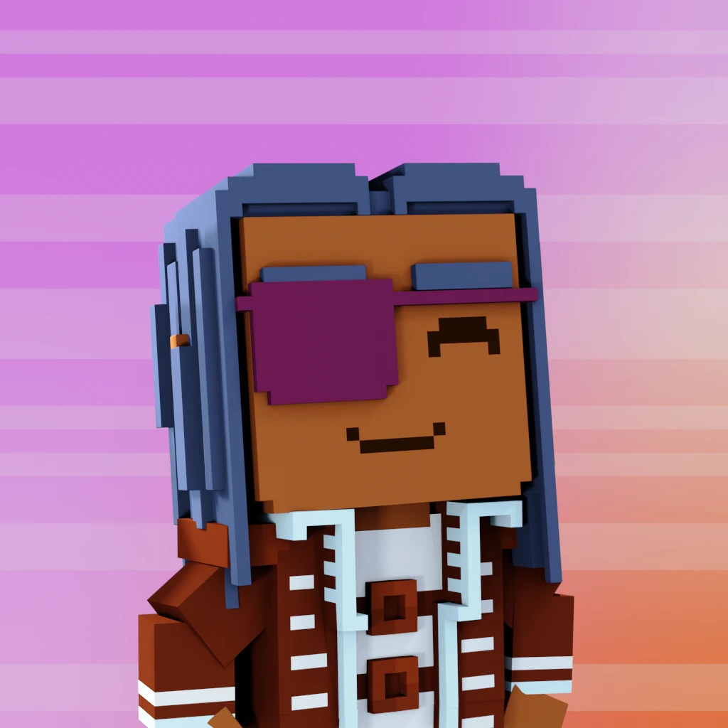 Pirate #6053 voxel render