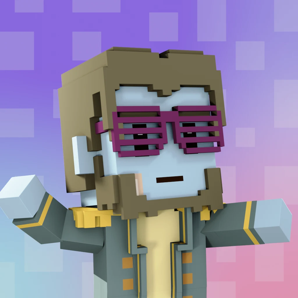 Pirate #6057 voxel render