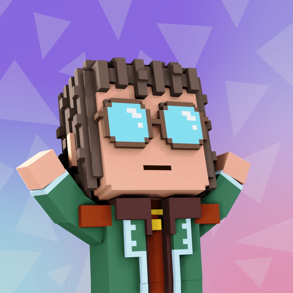Pirate #6058 voxel render